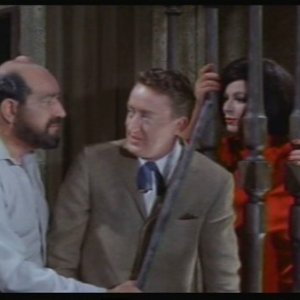 Danny Green con Tom Poston e Fenella Fielding