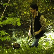 Giuseppe Milazzo Andreani sul set di Cuore Animale