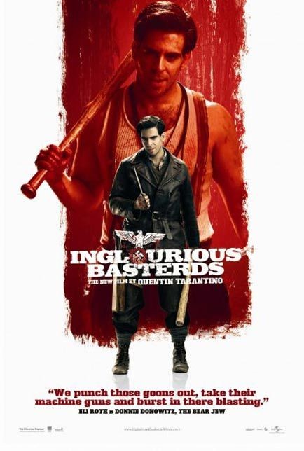 Nuovo Character Poster Usa Per Inglorious Basterds Eli Roth 124660