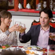 Rashida Jones e Paul Rudd in un'immagine di I Love You, Man