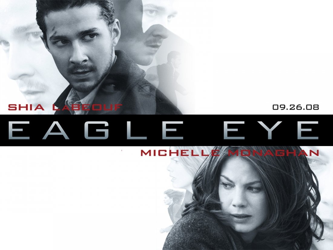 Un Wallpaper Di Michelle Monaghan E Shia Labeouf Per Il Film Eagle Eye 124752