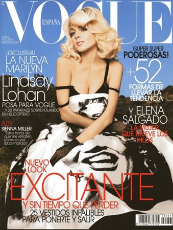 Lindsay Lohan Gioca Ancora Una Volta A Fare Marilyn Monroe Su Vogue Spagna 124900
