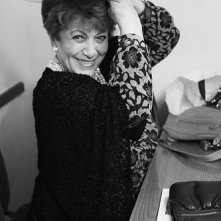 Sonia D'Ambrosi in camerino prima di andare in scena con Tutto per bene di L. Pirandello.