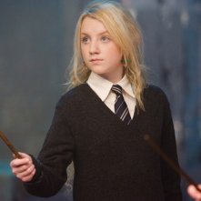 Evanna Lynch (Luna Lovegood) in una scena del film Harry Potter e l'Ordine della Fenice
