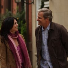 Lauren Graham e Jeff Daniels in una scena del film The Answer Man