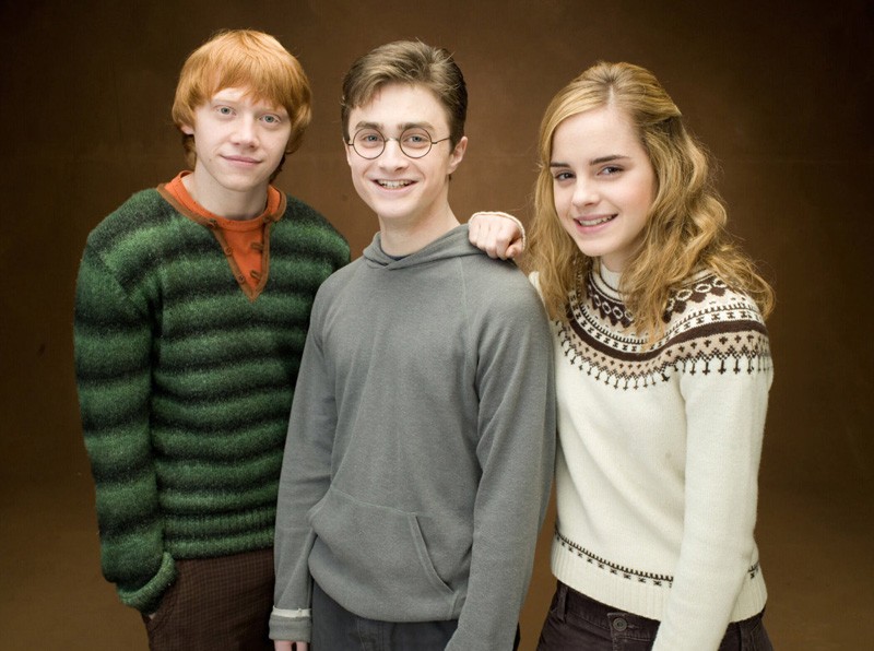 Rupert Grint Daniel Radcliffe E Emma Watson In Una Foto Promo Del Film Harry Potter And The Order Of The Phoenix 125260
