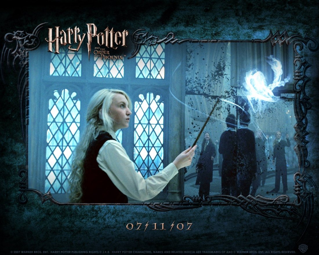 Un Wallpaper Di Evanna Lynch Luna Per Il Film Harry Potter E L Ordine Della Fenice 125276