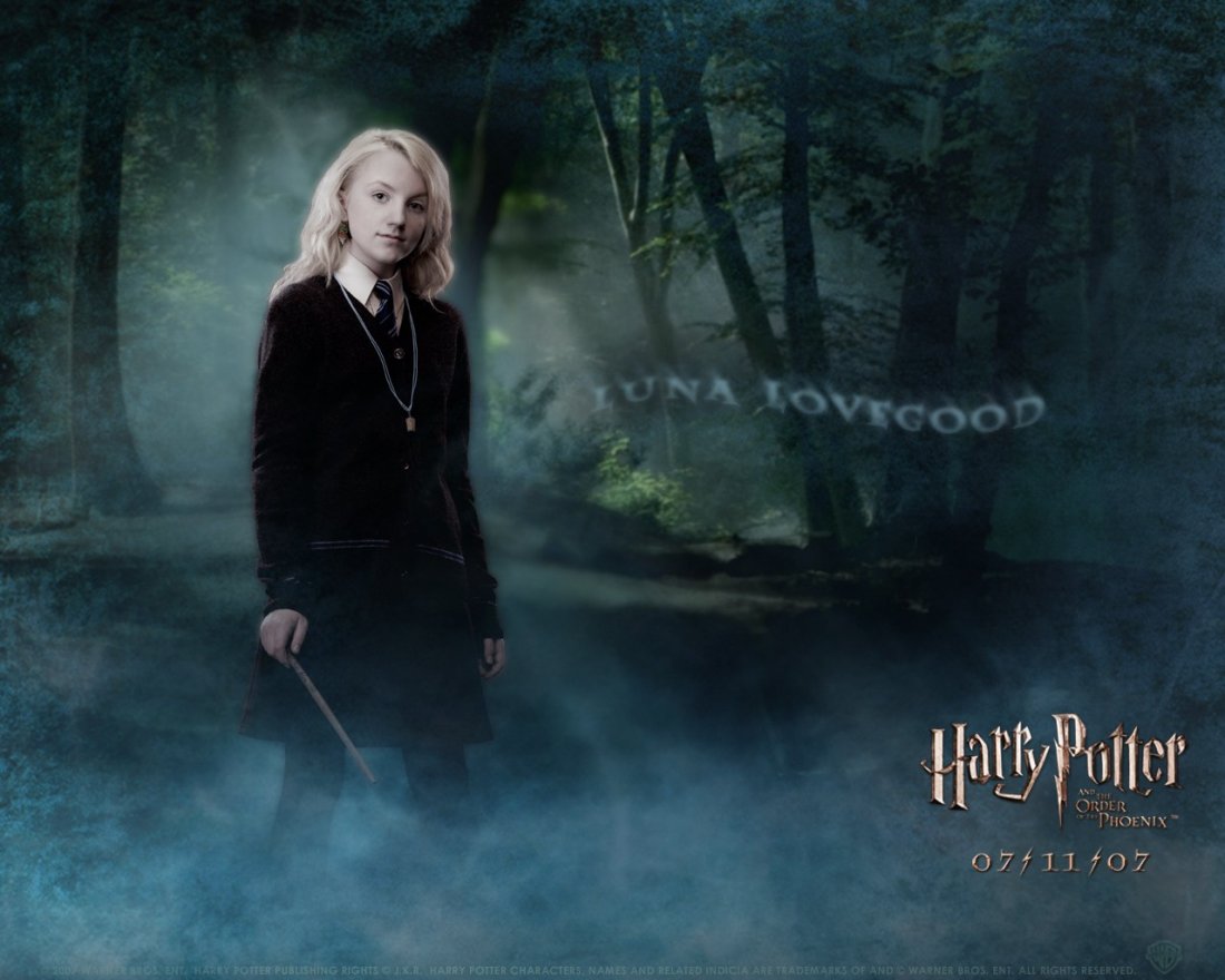 Un Wallpaper Di Evanna Lynch Per Il Film Harry Potter E L Ordine Della Fenice 125275