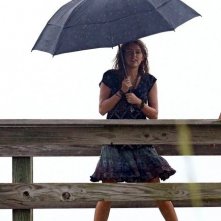 Miley Cyrus Sotto L Ombrello Sul Set Del Film The Last Song 125311