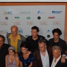 Roma FictionFest 2009 - Ennio Fantastichini, Marco Giallini, Bebo Storti, Nicole Grimaudo e Giorgio Colangeli sull'Orange Carpet per Il Mostro di Firenze, in onda su Fox Crime
