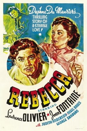 Locandina Americana Del 1940 Del Film Rebecca La Prima Moglie 125482