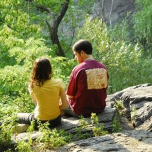 Olivia Thirlby e Josh Peck in una scena del film Fa' la cosa sbagliata - The Wackness