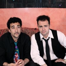 Renato Solpietro e Andrea De Rosa sul set di Ganja Fiction