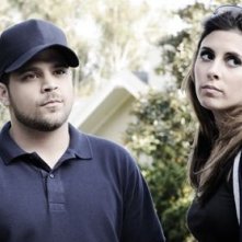 Jamie-Lynn Sigler e Jerry Ferrara una scena dell'episodio 'One Car, Two Car, Red Car, Blue Car' della sesta stagione di Entourage