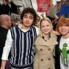 Robert Sheehan, Kimberlye Nixon e Rupert Grint al Festival internazionale del Cinema di Berlino 2009 per presentare il film CherryBomb