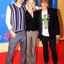 Rupert Grint, Kimberlye Nixon e Robert Sheehan sul red carpet del Festival internazionale del Cinema di Berlino 2009 per il film CherryBomb