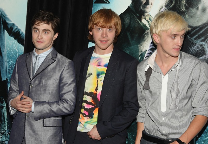 Daniel Radcliffe Rupert Grint E Tom Felton A New York Alla Premiere Di Harry Potter E Il Principe Mezzosangue 125772