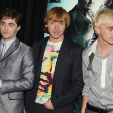 Daniel Radcliffe Rupert Grint E Tom Felton A New York Alla Premiere Di Harry Potter E Il Principe Mezzosangue 125772