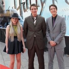 I gemelli James, Oliver Phelps ed Evanna Lynch a Milano per pubblicizzare il film di 'Harry Potter e il principe mezzosangue'