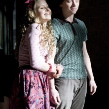 Jessie Cave (Lavanda Brown) e Rupert Grint (Ron Weasley) in una scena del film Harry Potter and the Half-Blood Prince