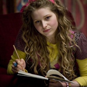 Jessie Cave (Lavanda Brown) in una scena del film Harry Potter and the Half-Blood Prince