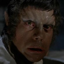 La trasformazione in lupo mannaro di Oliver Reed nel film L'implacabile condanna