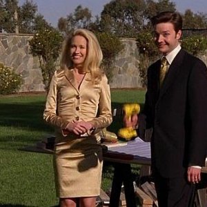 Michael McMillian e Anna Camp in una scena dell'episodio 'Hard-Harted Hannah' della serie tv True Blood