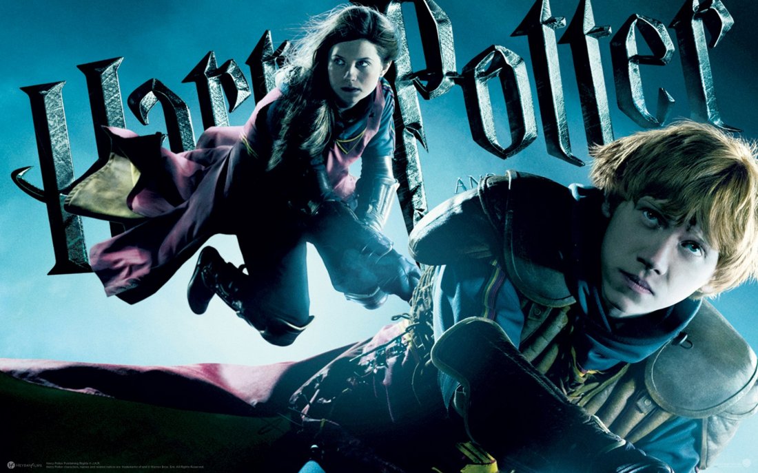Un Wallpaper Di Ginny Weasley E Ron Weasley Per Il Film Harry Potter And The Half Blood Prince 125898