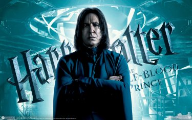 Un wallpaper ufficiale di Alan Rickman per Harry Potter e il Principe Mezzosangue