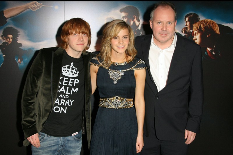 Emma Watson Rupert Grint E Il Regista David Yates Alla Premiere Del Film Harry Potter E L Ordine Della Fenice A Parigi 125970
