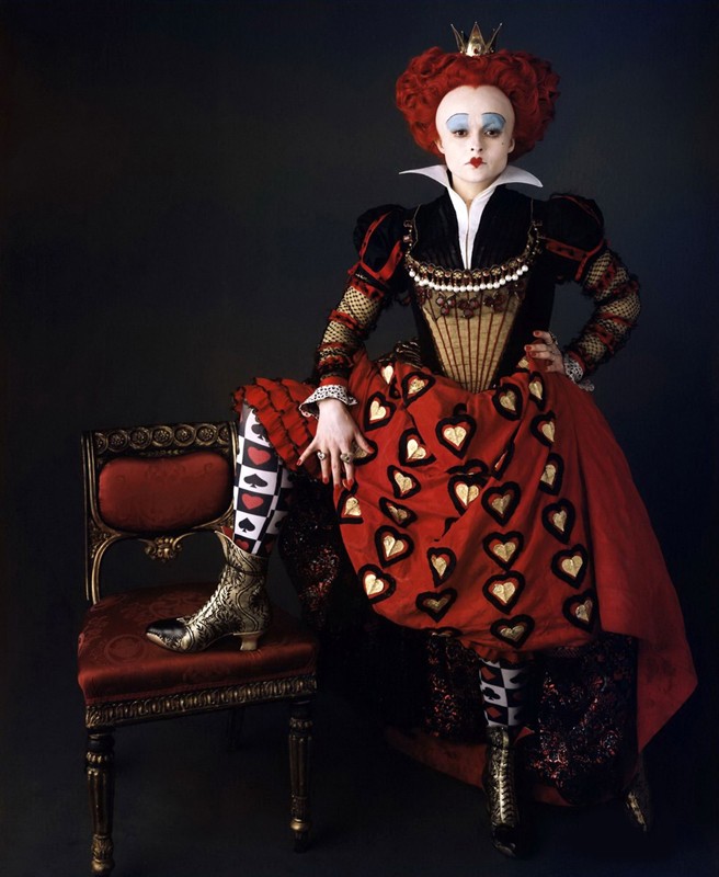 Helena Bonham Carter Regina Di Cuori In Alice In Wonderland Di Tim Burton 125985