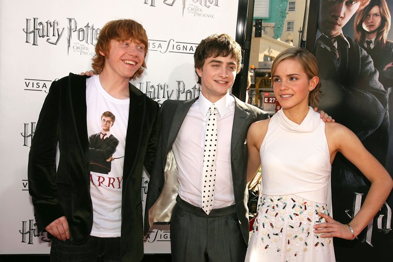 Il Magico Trio A Los Angeles Alla Premiere Del Film Harry Potter And The Order Of The Phoenix 125967