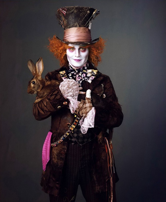 Johnny Depp Cappellaio Matto In Alice In Wonderland Di Tim Burton 125984