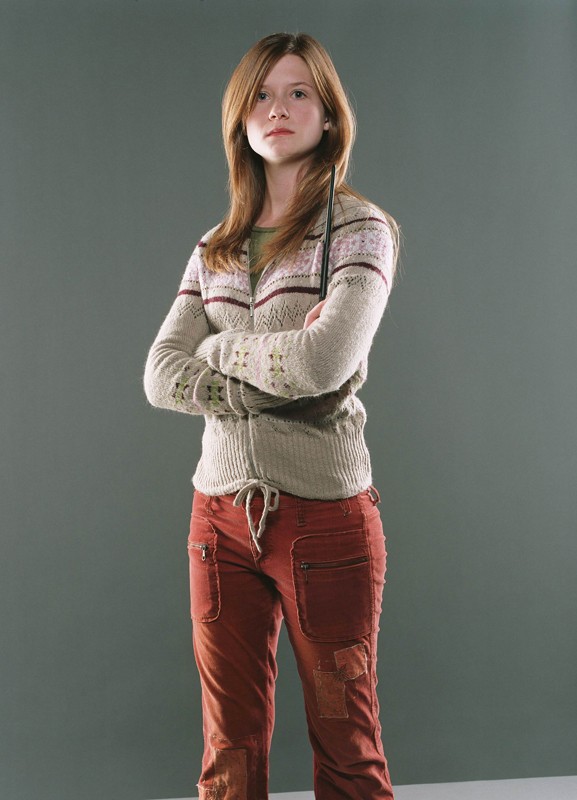 La Giovane Bonnie Wright In Una Foto Promo Per Il Film Harry Potter E L Ordine Della Fenice 125957