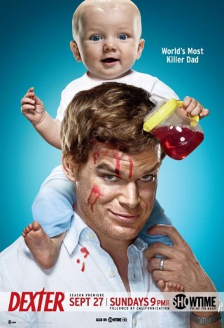 Un nuovo poster per la stagione 4 di Dexter