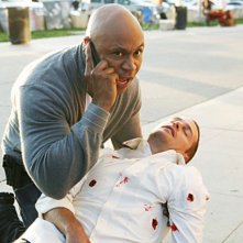 Chris O'Donnell ed LL COOL J in un momento della serie NCIS: Los Angeles