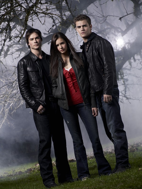 Una Foto Promozionale Del Trio Protagonista Della Serie The Vampire Diaries 126169