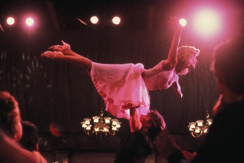 Patrick Swayze E Jennifer Grey Durante Il Ballo Finale Del Film Dirty Dancing 126257