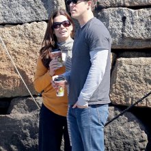 Sandra Bullock e Ryan Reynolds sul set del film The Proposal