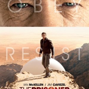 Un poster della nuova serie AMC The Prisoner