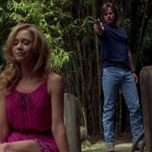 Ashley Jones e Sam Trammell in un'immagine dell'episodio 'Release Me' della serie tv True Blood