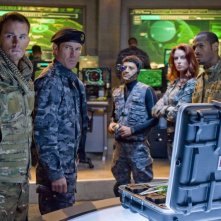 Channing Tatum, Dennis Quaid, Said Taghmaoui, Rachel Nichols e Marlon Wayans in una scena del film G.I.Joe: La nascita dei Cobra