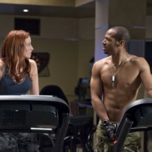 Rachel Nichols e Marlon Wayans in una scena del film G.I.Joe: La nascita dei Cobra