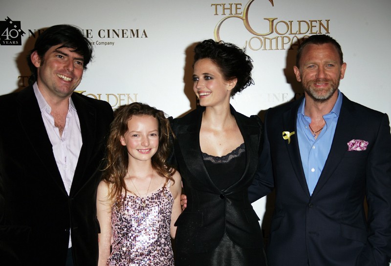 Chris Weitz Dakota Blue Richards Eva Green E Daniel Craig Alla Premiere Del Film The Golden Compass 126693