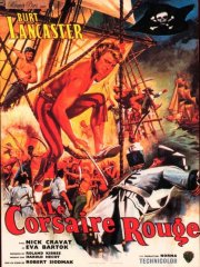 La locandina francese del film Il corsaro dell'isola verde