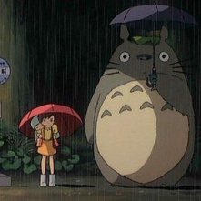 Un'immagine del film d'animazione Il mio vicino Totoro di Hayao Miyazaki
