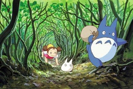 Un'immagine tratta dal film Il mio vicino Totoro