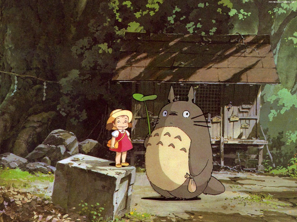 Un Wallpaper Del Film Il Mio Vicino Totoro 126768
