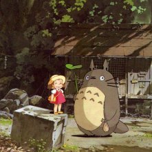 Un wallpaper del film Il mio vicino Totoro