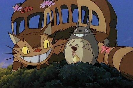 Una scena del film Il mio vicino Totoro